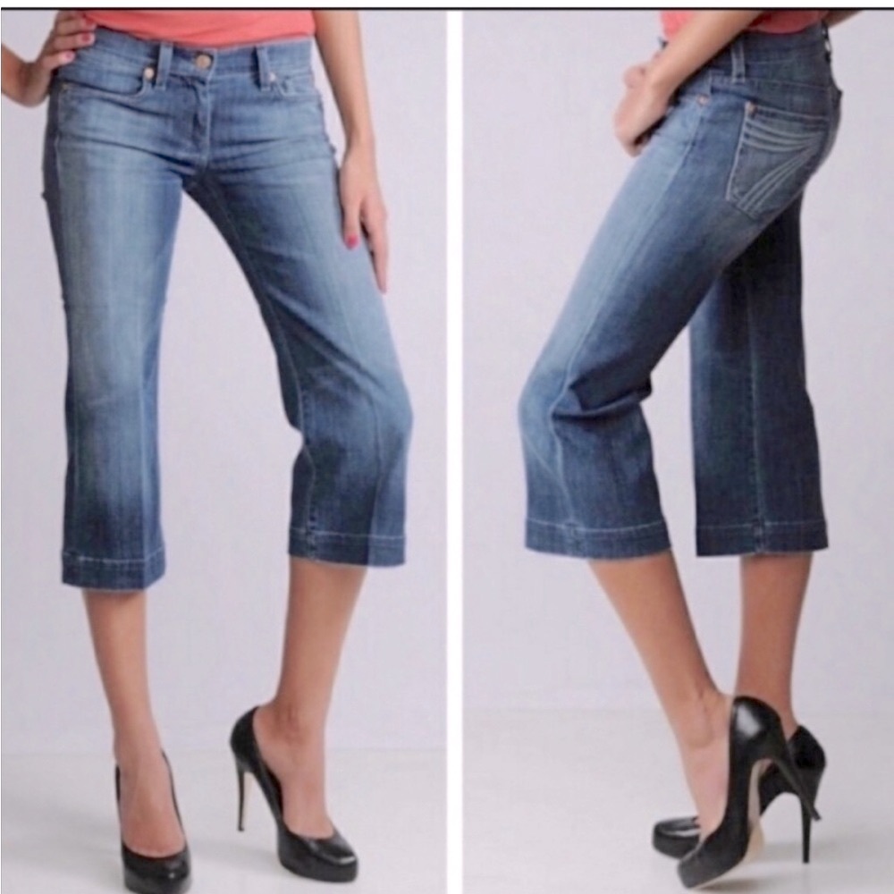 7 For All Mankind Bermuda Jeans Shorts Sz.27